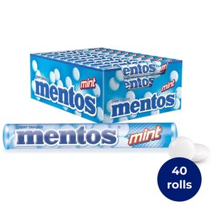 Mentos Pure Fresh Chewing Gum, Spearmint